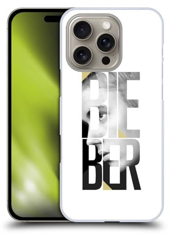 Head Case Designs Offiziell Zugelassen Justin Bieber Komisches Gesicht Justmojis Harte Rueckseiten Handyhülle Hülle Huelle kompatibel mit Apple Apple iPhone 16 Pro