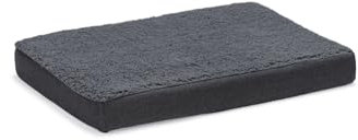 Beeztees Zira, Orthopädisches Hundebett, Dunkelgrau, 75x50x9 cm