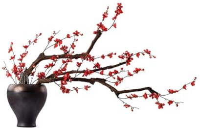 GLJTUO Künstlicher Bonsai-Baum, Kaffeezimmer-Eingang, Hotel-Dekoration, Künstliche Blumenpflanze, Bonsai, Künstliche Blumenornamente, Blumenständer, Künstliche Pflanze, Gründekor Fü,A