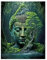 DCIDBEI Grande Format Peinture Diamant Bouddha 40x50cm Diamond Painting 5D Arbre de Vie Peinture par Numéros Arbre de Vie Peinture Diamant Adultes Peinture Diamant Paysage et Nature Bouddha