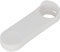 Fdit Doorbell Dust Cover for GoogleNest Silicone Protective Case Weather Easy Installation with Access to All Functions for Doorbell (White)