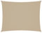 HOMTAKIE - Toldo para sombrilla (tejido Oxford, rectangular, 3 x 4 m), color beige