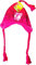 Emily Erdbeer Wintermütze - Zöpfe für Emily... Charlotte aux Fraises - Rot/Pink