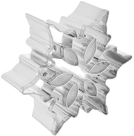 R & M International RM-5856 Snowflake Version B - Cortador de galletas (7,62 cm, acero y plateado)