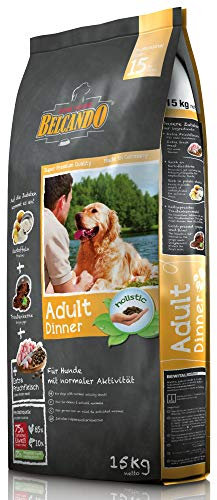 Belcando Adult Dinner [15 kg] Hundefutter | Trockenfutter für Hunde | Alleinfuttermittel für ausgewachsene Hunde Aller Rassen ab 1 Jahr