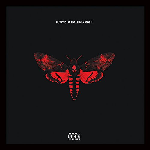 Lil Wayne 'ich bin nicht ein Mensch' Memorabilia,31.5 x 31.5 cm