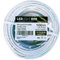 Led Light One Cavo H05VV-F Tubo 2x0,75 mm 100 m (bianco) Tensione di servizio: 500 V Temperatura massima di lavoro 70 °. Cavi per installazioni fisse e mobili in locali domestici e uffici.