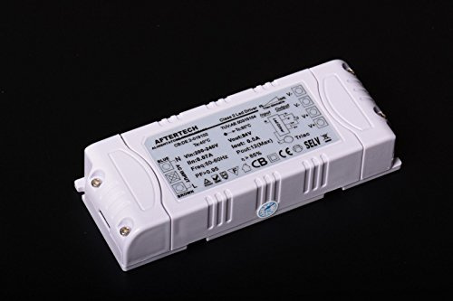 Aftertech® 24V 0,5A STROMVERSORGUNGSTRANSFORMATOR DIMMABLE AUF 220V Variable 12W D1D2