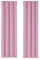 Deconovo Noise Reduction Thermal Insulated Curtains Blackout Curtains Eyelet Curtains for Kids Bedroom Pink W42 x L84 Inch One Pair