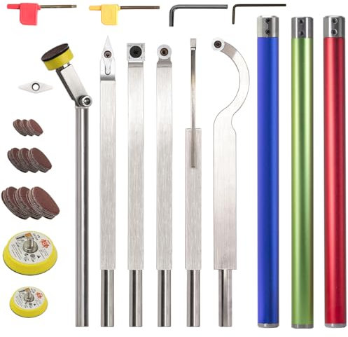 DW-9 Hartmetallbestückte Drechselwerkzeuge, mittlere Größe, Hartmetall-Holzdrehmaschine