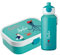 4youDesign Mepal Bento Box & Trinkflasche Set personalisiert Ahoi türkis – Geschenk für Kinder Weihnachten, Nikolaus, Geburtstag - Auslaufsicher – Brotdose 750ml, 400ml Flasche