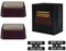 Feuille de rechange pour rasoir professionnel 5 Star Series Finale,compatible avec les têtes de rechange Wahl Shaver Foil 7031-100,7043-100,rouge 2 paquet