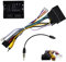 Hikity Adattatore Cavo Connettore 52 Poli Standard ISO Adattatore per VW Autoradio Connettore Universale Autoradio con Antenna Radio