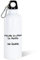 Luigi Collection Gourde 500ml Bouteille d’Eau Aluminium Réutilisable Ecologique avec Bouchon Vissé et Mousqueton. Idée Cadeau Original Humour Homme Femme Ami Sport Voyage Gym Bureau Anniversaire Noël