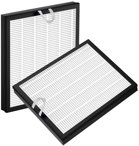 Carkio 2 Pack Vital 100S Filter Fit for LEVOIT Vital 100S Smart WiFi Air Purifie-r, 3-in-1 True HEPA, High-Efficiency Activated Carbon Pre-Filter, Vital 100S-RF