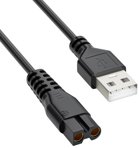 PChero 5V USB Rasierer Ladekabel Ladegerät Netzkabel Kompatibel mit Meridian Trimmer