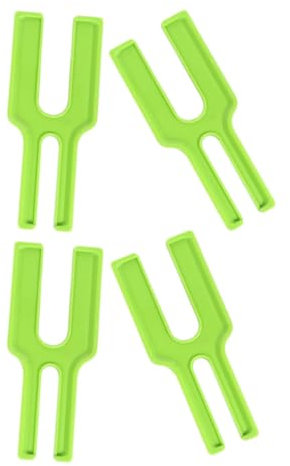 Operitacx 4 Stück Wickelplatte Basteln Sie Häkelgabeln Dekoratives Strickwerkzeug Strickwebstuhlgabel Strickwerkzeuge Strickgabel-kit DIY Strickwerkzeug Wollknäuel Plastik Stricknadel