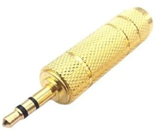 Generic 3.5mm to 6.35mm Stereo Audio Jack 1/8 Male to 1/4 Female Headphone Adapter