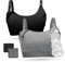 momcozy Hands Free Pumping Bra, Adjustable Breast-Pumps Holding and Nursing Bra, Pumping & Nursing Bra in One