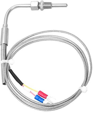 Respicefinem PID-Temperaturregler 17×17×2 Mit K-Typ Thermoelement-Temperatursensor 90-Grad-Winkeltemperaturfühler Pt1-Gewinde m 3 3 Fuß Kabel 100 K Widerstandstemperaturfühler