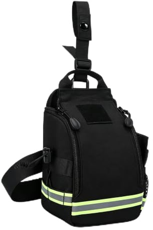 Tactical Drop Bein Hüfttasche, Erste Hilfe Kit Tasche, Multifunktionale Taktische Oberschenkel Hüfte Outdoor Trauma medizinische Tasche, Für Outdoor Camping, Wandern, Radfahren (Schwarz)