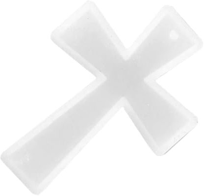 DRESSOOS Molde Molde Para Hacer Manualidades Molde De Silicona Cruz Moldes Cruzados De Resina Molde Epoxi Para Bricolaje Molde De Silicona Artesanal Gel De Sílice