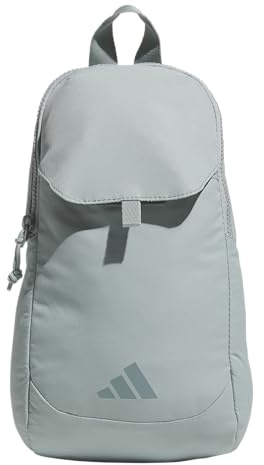 adidas Essentials 3 Crossbody – Sling Bag with Phone Pocket, Wonder Sage Green, OSFA