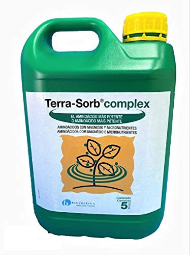 Terra-Sorb Abono foliar Rico en aminoácidos Riqueza Complex 5 litros. Corrector de carencias.