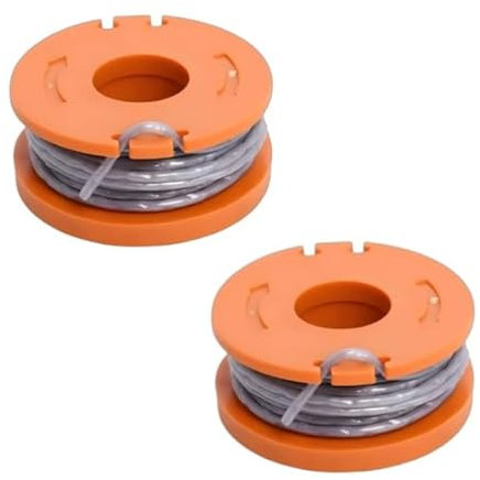 Txdzking 2 Pcs Strimmer Spool Line Compatible with McGregor MCT1825 MCT2X1825 18v Strimmer, Autofeed Spool Wire Trimmer Refills Replacement