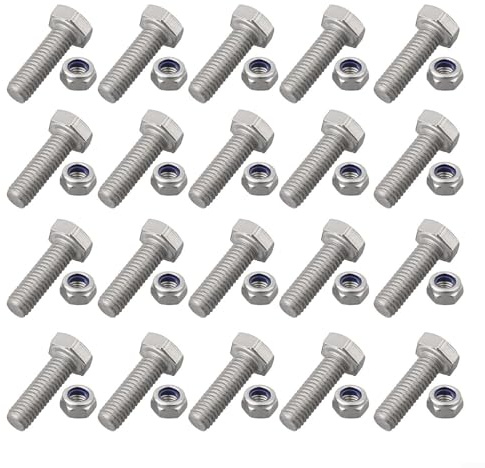 Lot de 20 goupilles de cisaillement boulons et écrous pour Honda HS1132, HS624, HS828, HS928, HS724, souffleuse à neige
