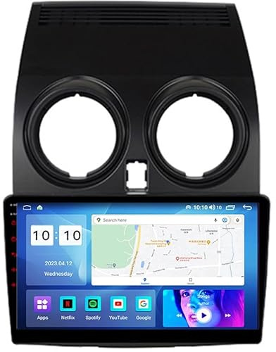 Android 15 Autoradio Radio 9 Zoll Multimedia Autoradio Mit Navi Für Nissan Qashqai 2007-2012 Auto Zubehör Einfügen Und Verwenden Autoradio Mit Bluetooth Freisprecheinrichtung HM602 4 Core WiFi 1+32GB