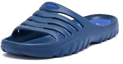 JOMIX Uomo Morbida Gomma EVA Ciabatte Estive Antiscivolo Pantofole da Spiaggia Confortevole Casa Pantofole Spiaggia Piscina
