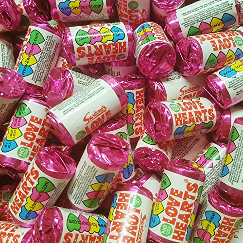 Swizzels Matlow Love Hearts Mini Roll Sweets