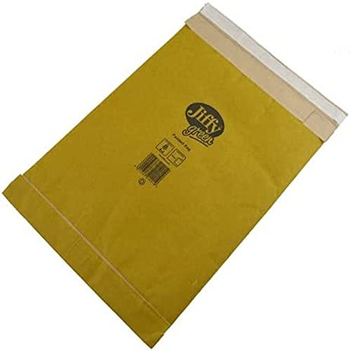 Jiffy JPB-2 Padded Bag,Yellow,Size 2 195mm x 280mm (Pack of 100)