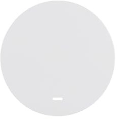 Hager 16212089 – Taste R1/R3 mit Kontrolllampe weiß Polar Glanz