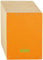Nino Percussion Cajon Kinder Instrument - Trommelkiste für Kinder ab 4 Jahren - Musikinstrument - Schlagfläche Baltische Birke, Orange (NINO950OR)