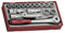 Tengtools TT1218 – 6 – Game Socket Set 1/2 Regular Series Metric 17-Piece