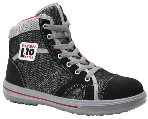 ELTEN SENSATION Up Mid ESD S3S | Sicherheitsschuhe für Damen & Herren, Stahlkappe, leicht, atmungsaktiv, Gr. 46