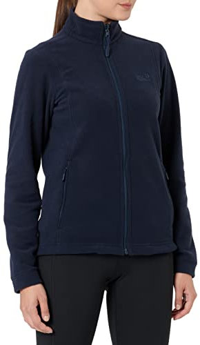 Jack Wolfskin Damen Warme Fleecejacke KIRUNA JACKET W, midnight blue, M, 1704512-1910003
