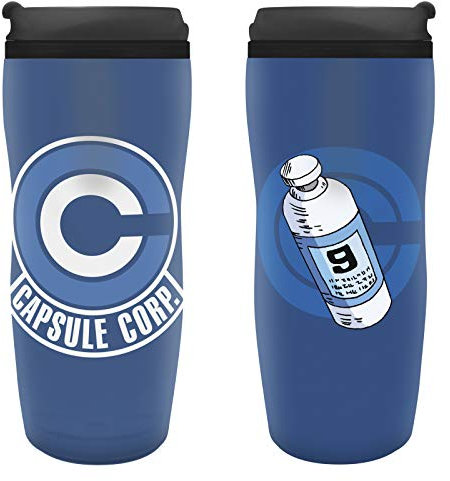 ABYSTYLE - Dragon Ball - Taza de Viaje - Capsule Corp
