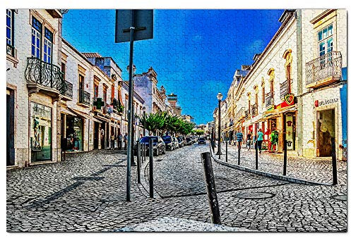 Portugal Tavira Island Jigsaw Puzzle 1000 Piece Game Artwork Travel Souvenir Wooden