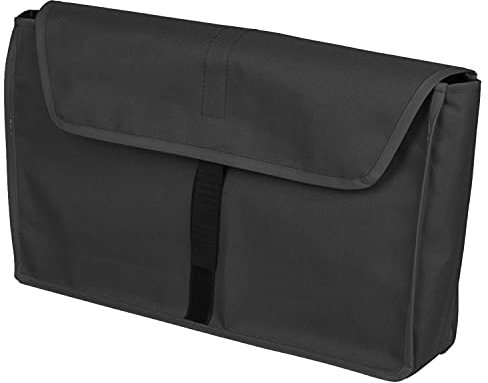 Aufbewahrungstasche für Zeltnägel und kleines Zeltzubehör - 35x25x6 cm - schwarz - Tasche für Heringe