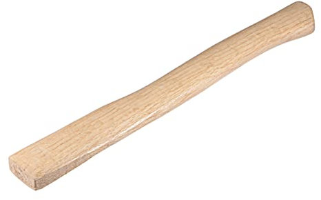 sourcing map 16 Inch Wood Long Replacement Handle Curved Replaceable Handle for Axe Hammer Flat Square Eye Oak Wood