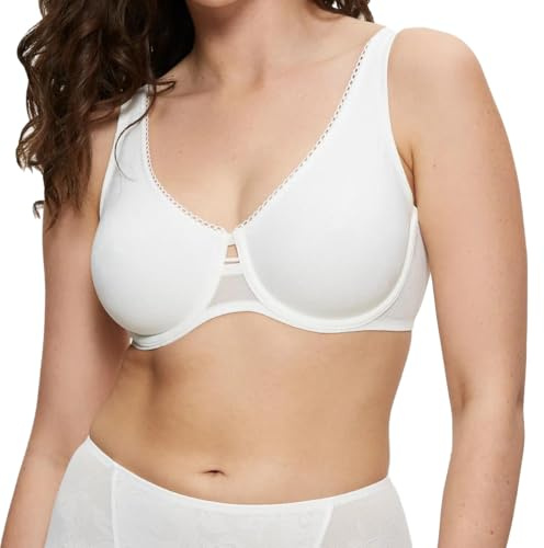 Triumph Womens Wild Rose Sensation W01 Bra, Silk White, 32C UK
