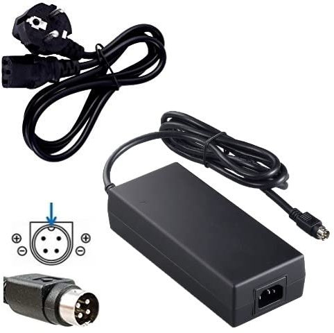 Top Charger * Adattatore di alimentazione caricatore 12 V 4 pin per sistema di archiviazione QNAP TS-420 NAS 4-Bay