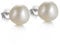 Pendientes de Perla Cultivada Barroca blanca de 7-8/9-10 mm mujer en Plata de Ley 925- H'Helen (9-10MM)