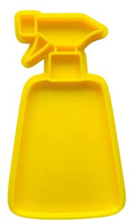 The Cookie Cutter Hub 10cm Gardening Spray Bottle Cookie Cutter and Matching Embosser for Cookies Biscuits Clay Baking Decoration