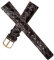 Dcasmo Group Echtes Dunkelbraunes Krokodilleder Uhrenarmband für Herren 18 mm New Old Stock1970 – Original Vintage Armband – Traditionelles Antikes Uhrmacherarmband