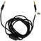 vhbw cavo audio AUX compatibile con Logitech G Pro, G Pro X, G233, G433 cuffie - Con jack da 3,5 mm, 200 cm, nero