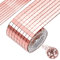 Spiegel Mosaik Fliesen Selbstklebend Quadratische Spiegel Mosaik Aufkleber Mini Glas für DIY Handwerk Dekoration Wandtattoos 3200 Stück 5 x 5mm Roségold